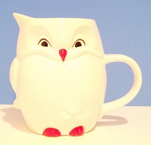 Goebel owl porcelain milk